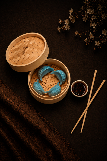 Mushroom Cream Cheese Dims- 8pcs