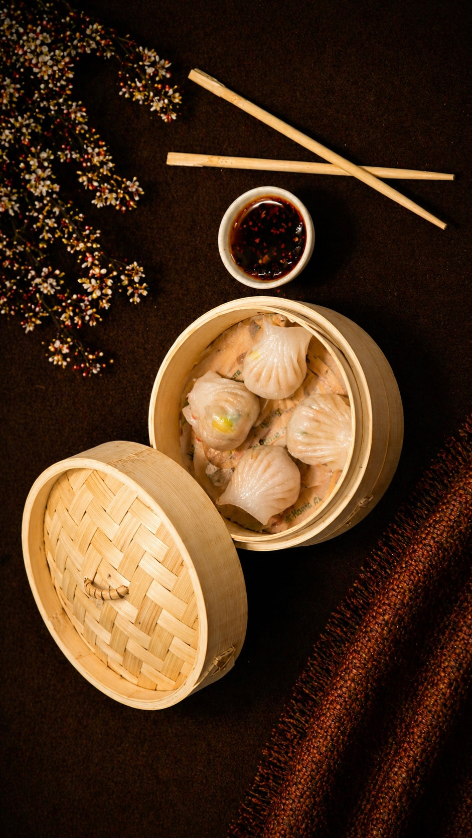 Prawns hargao water chestnut Dimsum-8pcs