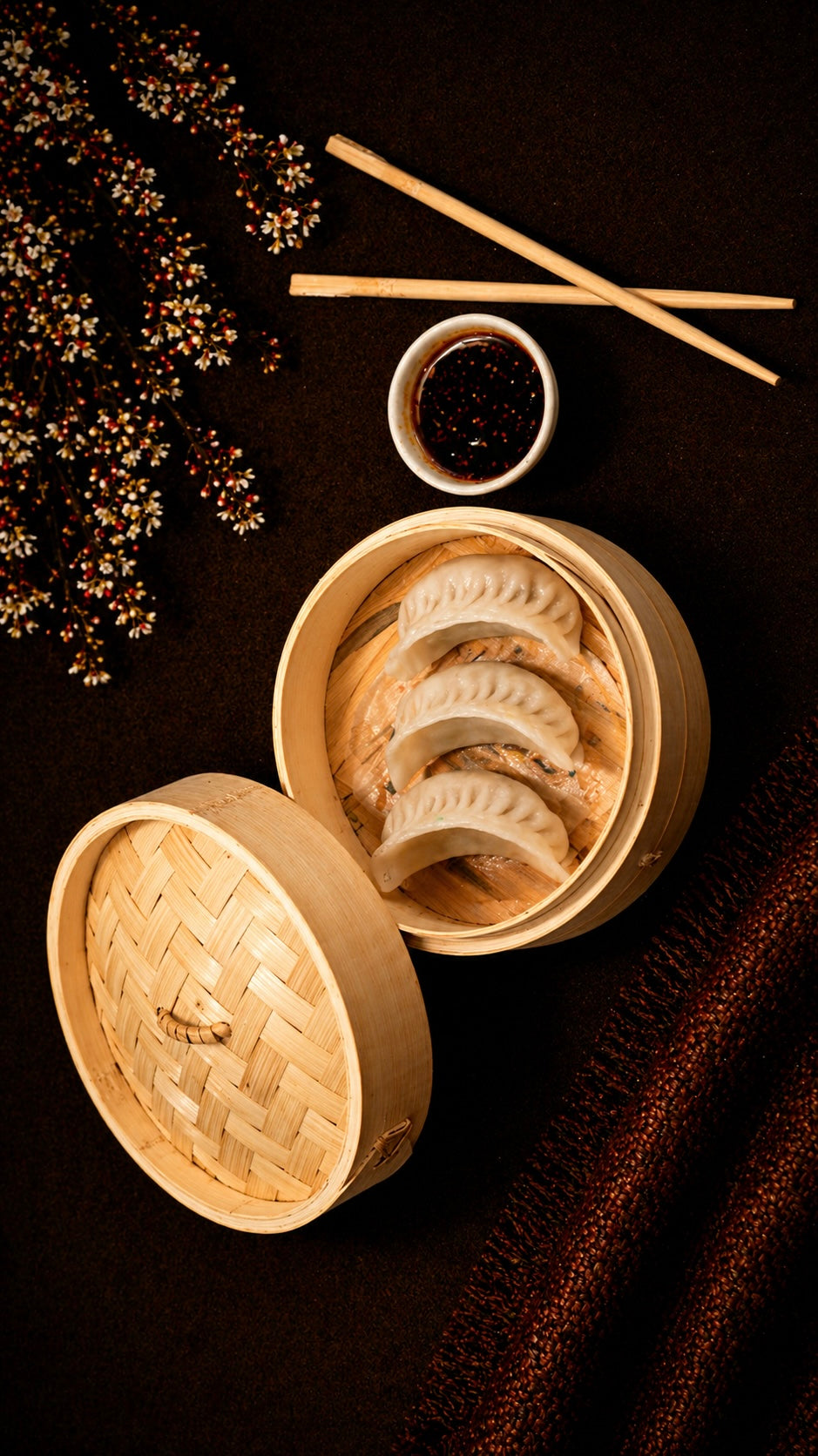 Chicken chives water chestnut Dimsum-8pcs