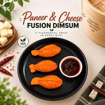 Paneer & Cheese Fusion Dimsum