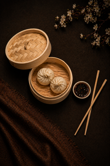 Mixed Veg Mushroom Baos -4pcs