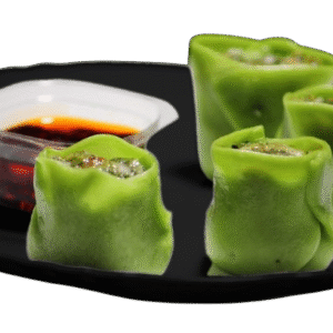 Spinach Scallion Dimsum-10pcs