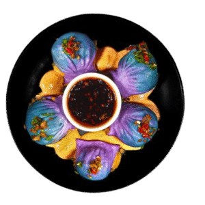 Prawn hargao in Red Cabbage skin-10pcs